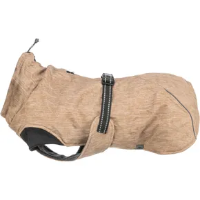 Zateplený zimní kabátek RIOM, pískováS:40cm, hruď:44-60cm, krk: do 42cm